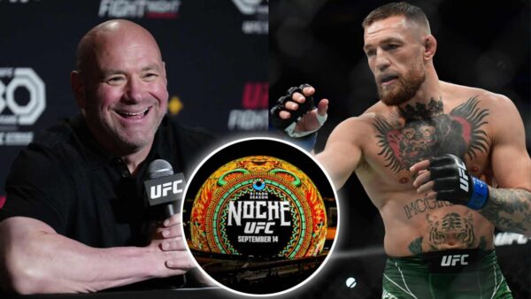 Dana White is confident about breaking Conor McGregor's gate record at Noche UFC