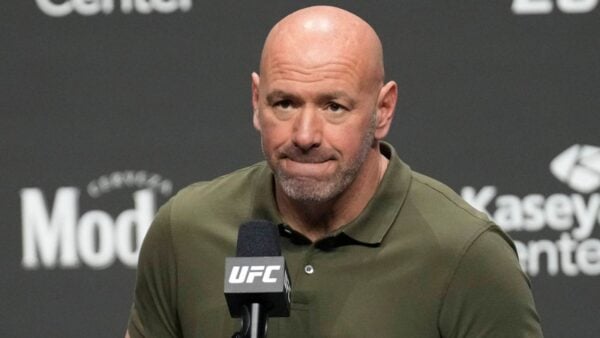 Dana White talks about his injury while boxing