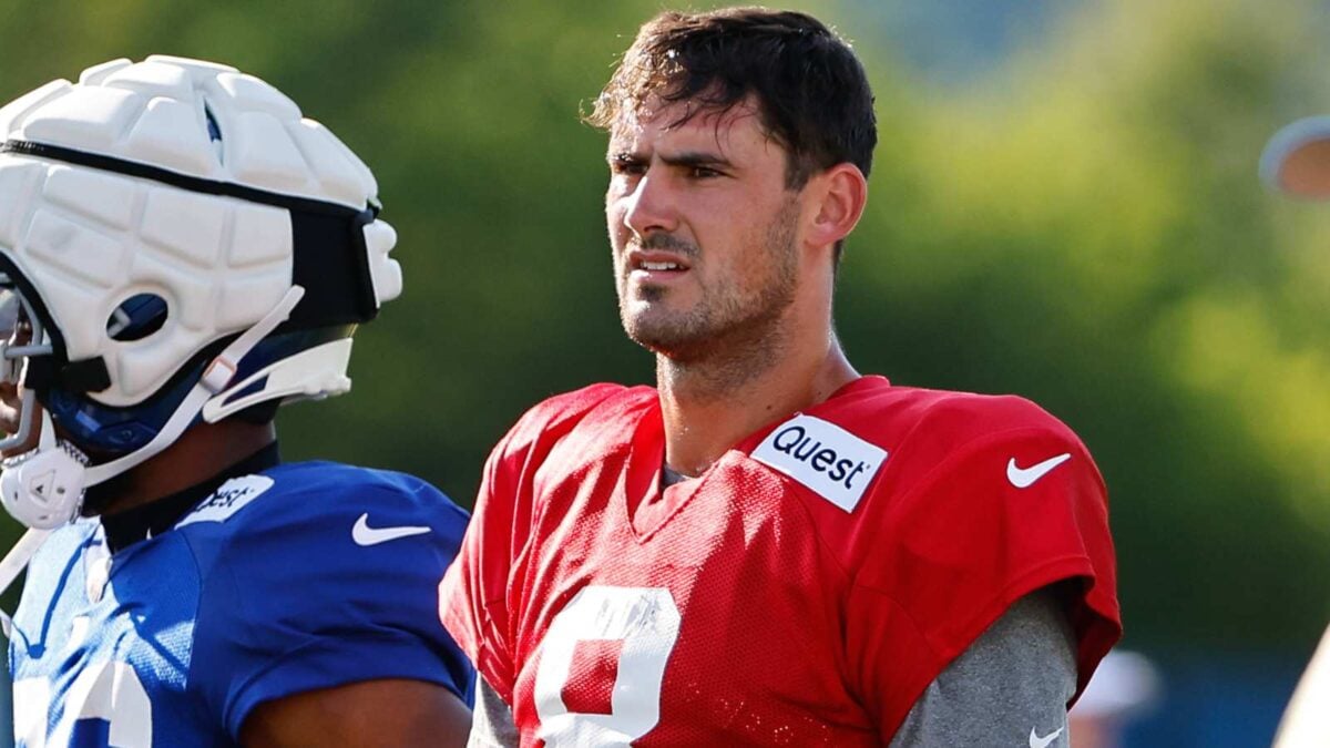 Daniel Jones is facing the heat from New York Giants fans after his play against the Minnesota Vikings