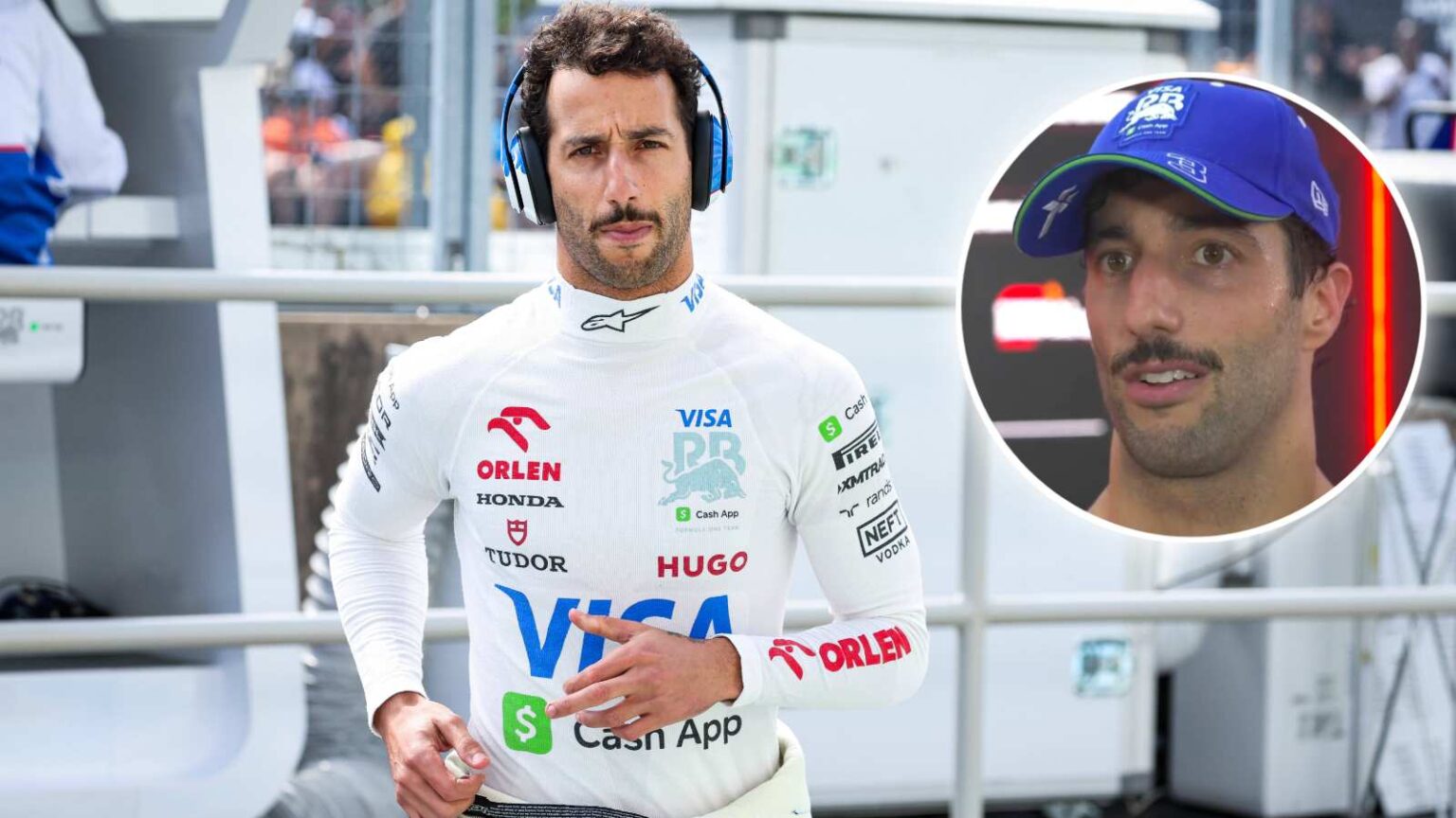 Crying Ricciardo F1 reporter claims he didn't 'mean to make' Daniel Ricciardo cry at the ...