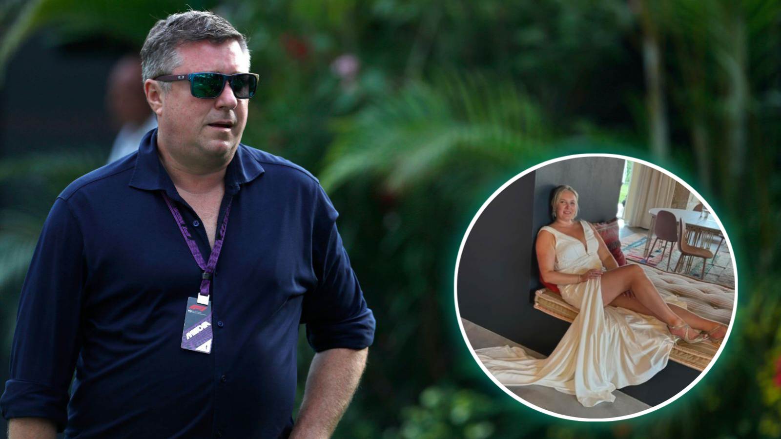 F1 Pundit David Croft finally ties the knot during a beautiful ceremony in France