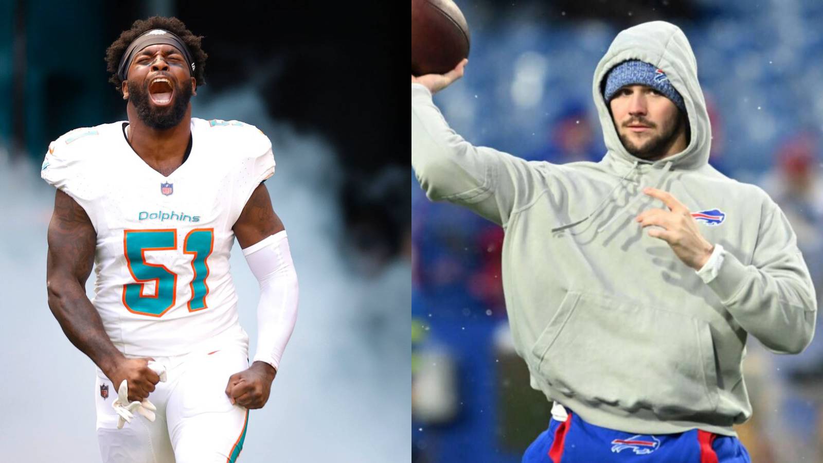 (Video) Josh Allen’s savage reaction to Dolphins’ David Long Jr. talking trash with him during TNF game goes viral