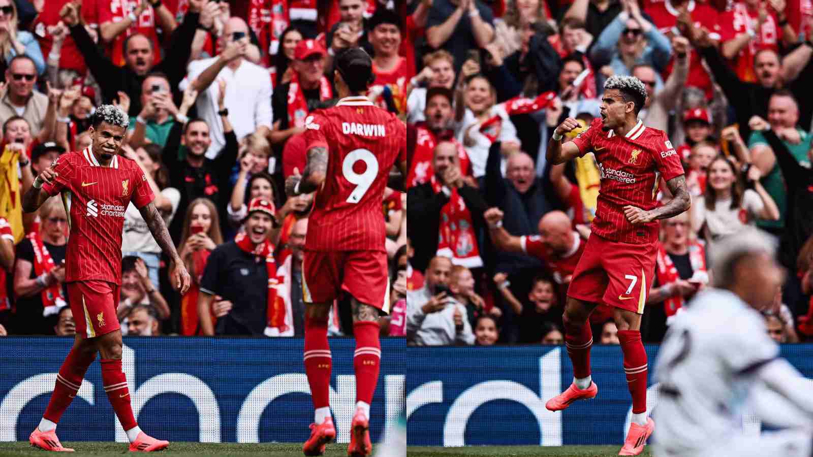 Luis Diaz turns Bournemouth inside out with brace as Liverpool thrash visitors 3-0 at Anfield 