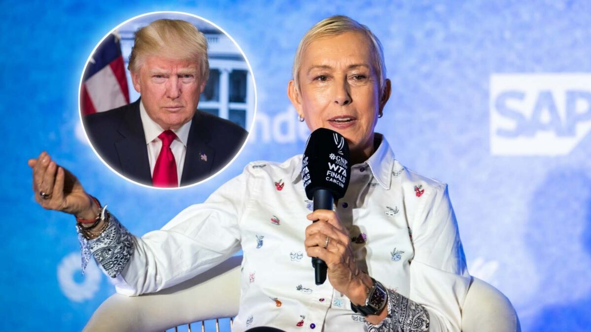 Donald Trump, Martina Navratilova