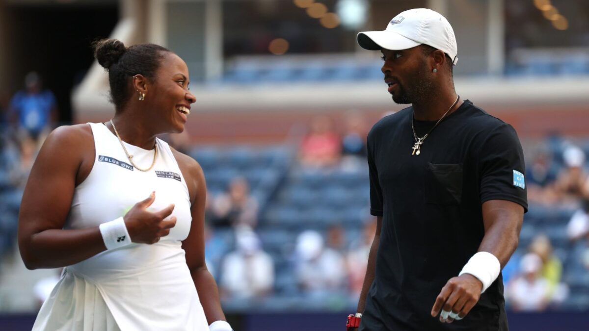 Donald Young and Taylor Townsend 