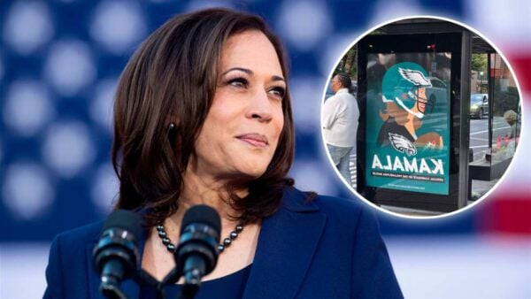 Eagles allegedly endoresed for Kamala Harris