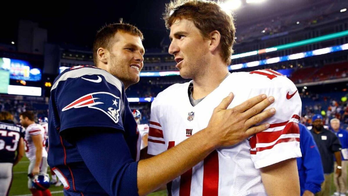 Eli Manning evitó que Tom Brady ganara dos Super Bowls