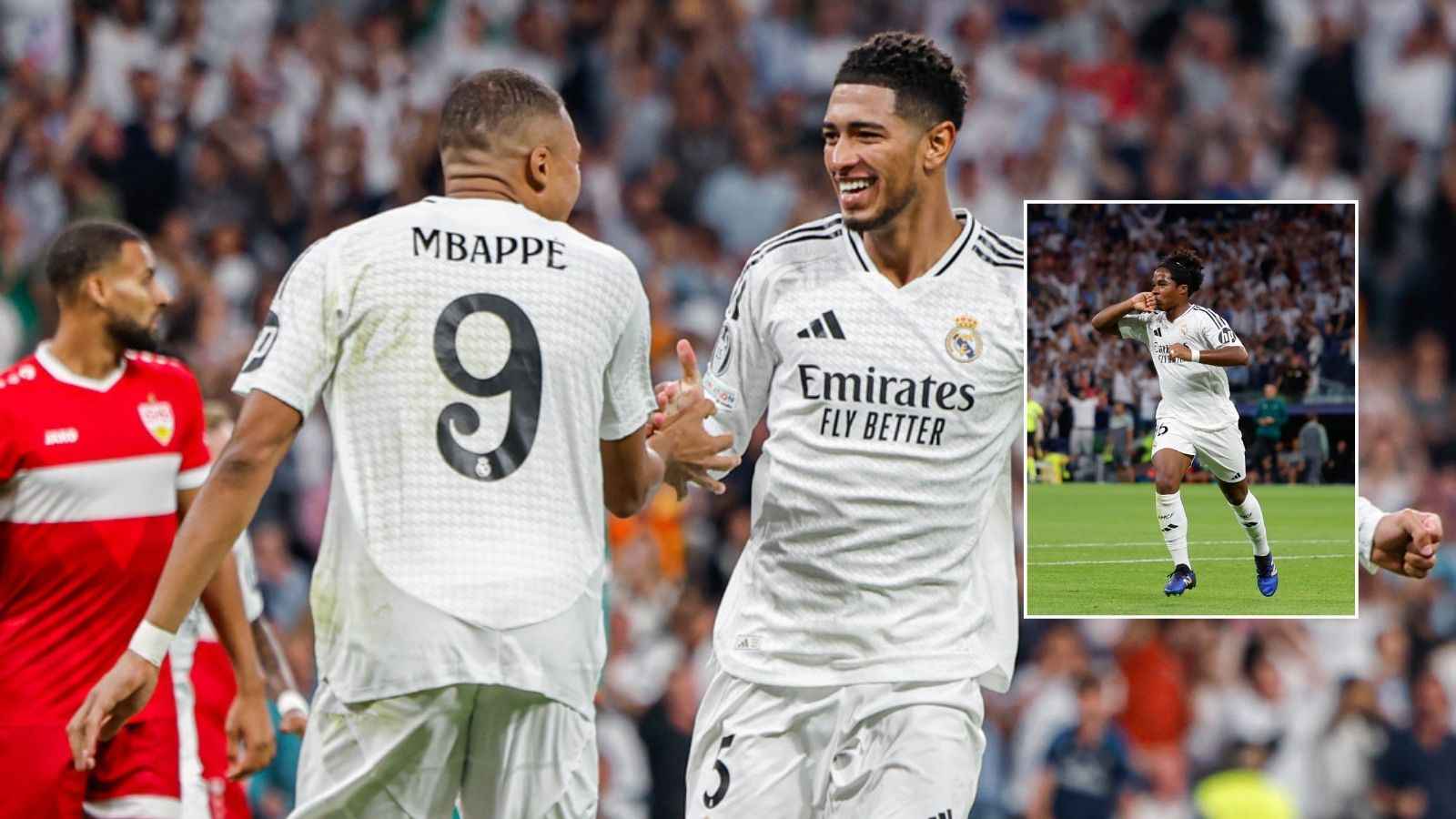 Endrick bags first-ever Champions League goal for Real Madrid as STUNNING strike hands Los Blancos 3-1 win