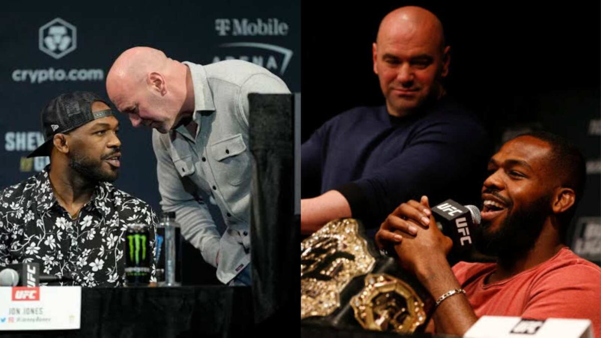 Fight fans react to Dana White getting annoyed and ending live session over Jon Jones comments 