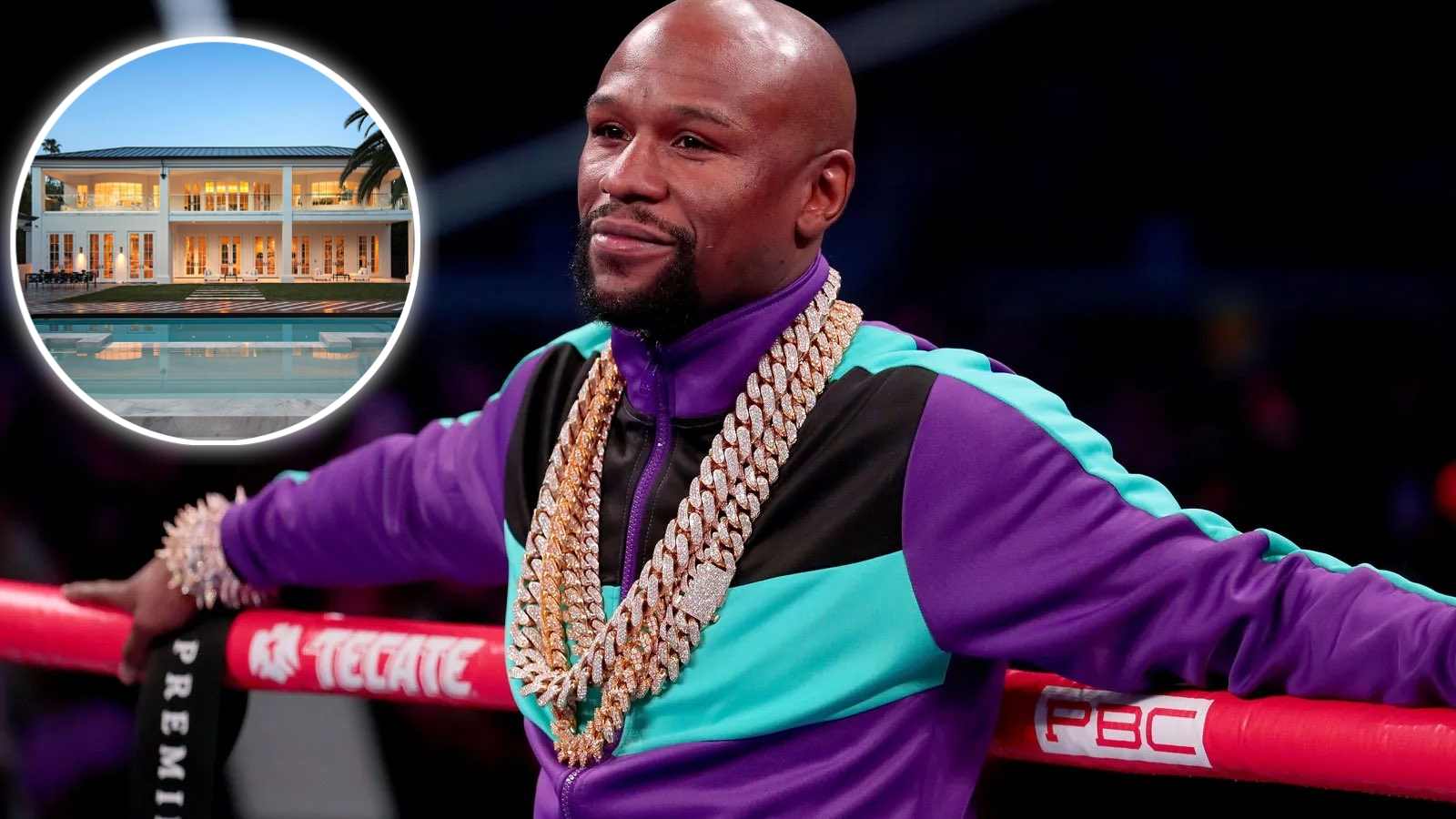 Floyd Mayweather asks $48 million for 2017-purchased French Modern-style Beverly Hills mansion