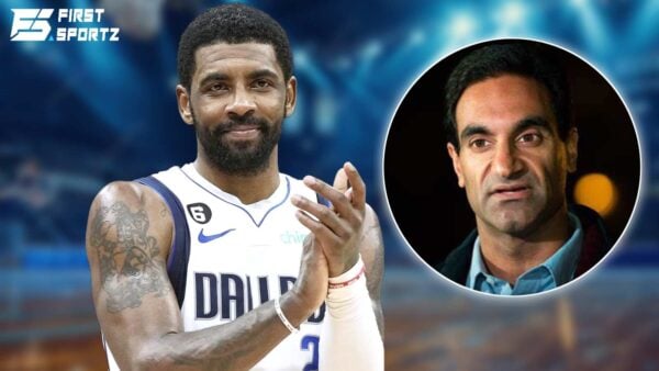 Former Brooklyn Nets star Kyrie Irving reacts after Dr. Jay Varma gets exposed for forcing New York vaccine mandate