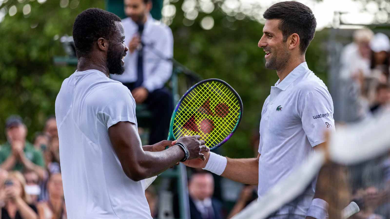 Frances Tiafoe labels Novak Djokovic 