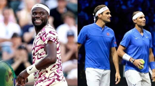 Frances Tiafoe Roger Federer Rafael Nadal