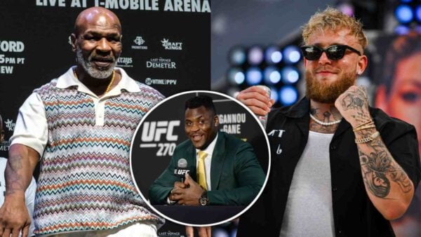 Francis Ngannou believes Mike Tyson can easily defeat Jake Paul