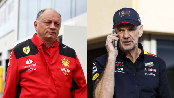 Fred Vasseur and Adrian Newey (via IMAGO)