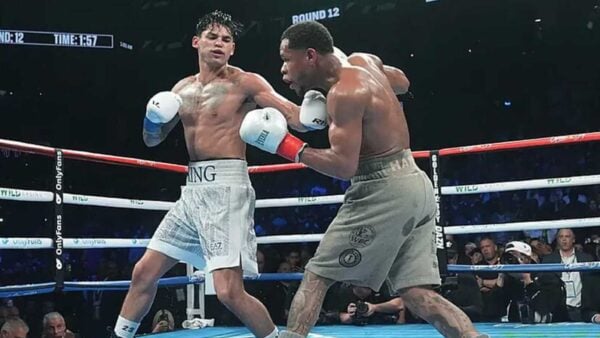 Ryan Garcia fires back at Devin Haney, claiming he has 'left hook syndrome' after getting sued for battery (via X)