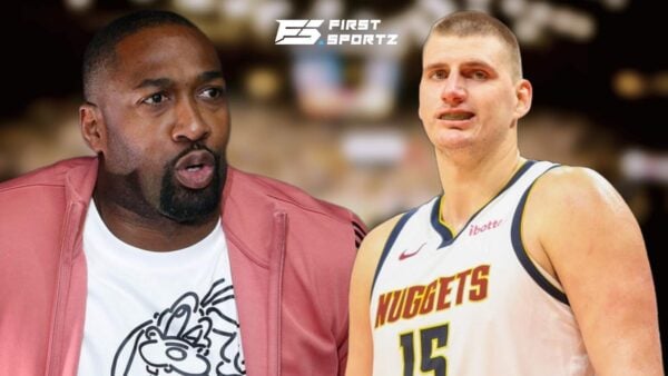 Gilbert Arenas and Nikola Jokic