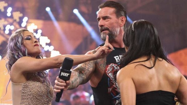 Giulia, CM Punk, and Roxanne Perez