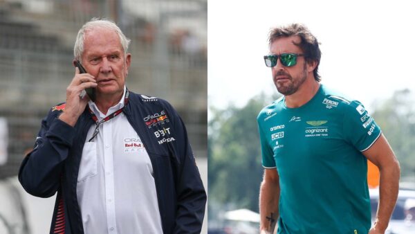 Helmut Marko and Fernando Alonso (via IMAGO)