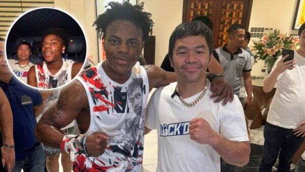 IShowSpeed meets with Manny Pacquiao