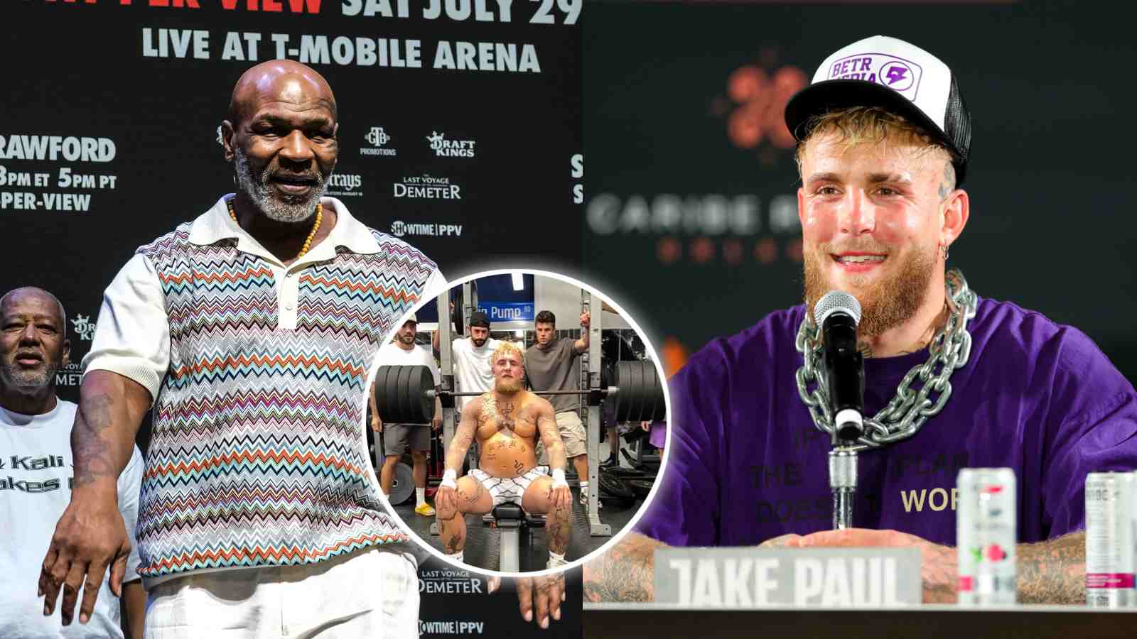 Jake Paul’s ‘pregnant’ physique ahead of Mike Tyson fight has fans in splits