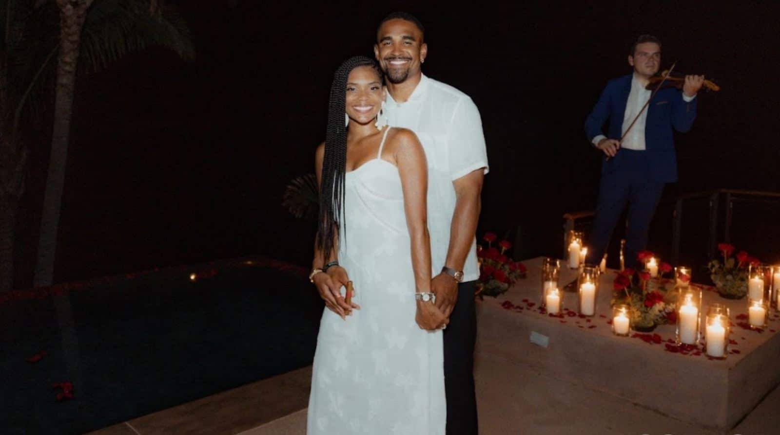 Eagles’ QB Jalen Hurts gets engaged to long-time college sweetheart, girlfriend Bry Burrows