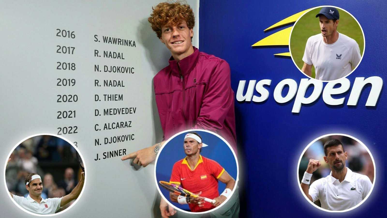 Top journalist includes Jannik Sinner in ‘Fab Five’ as he compares the Italian to the Big 4 after US Open triumph