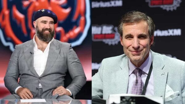 Jason Kelce and Chris Russo