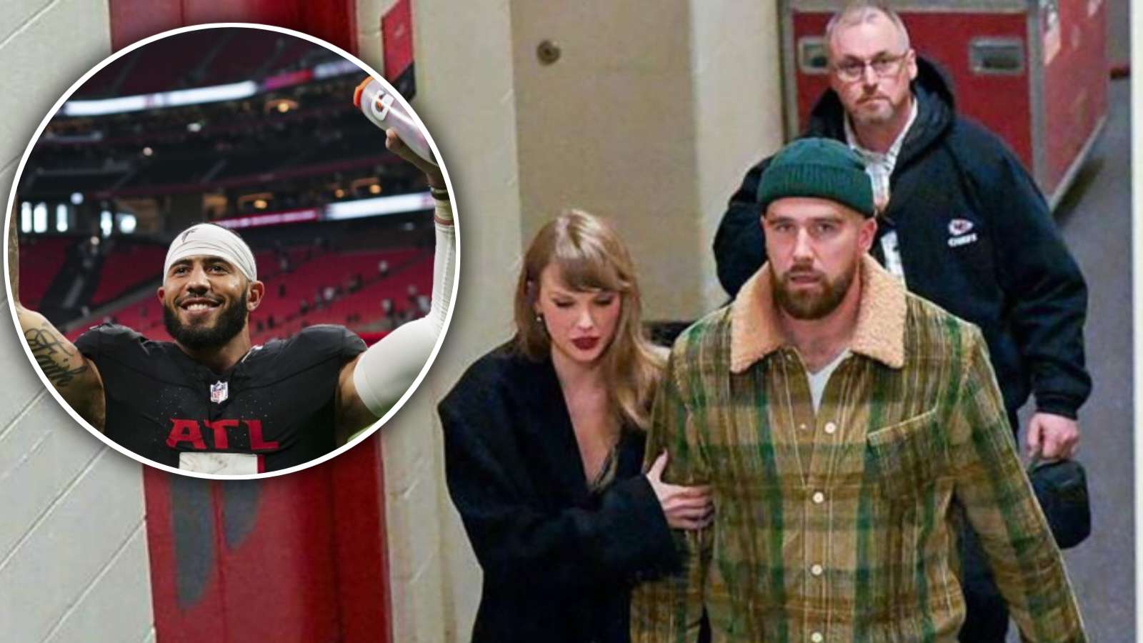 Falcons’ Jessie Bates won’t hesitate in talking trash with Travis Kelce involving Taylor Swift