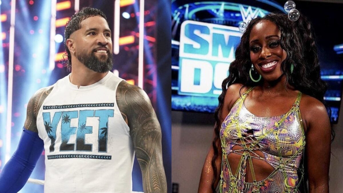 Jey Uso and Naomi