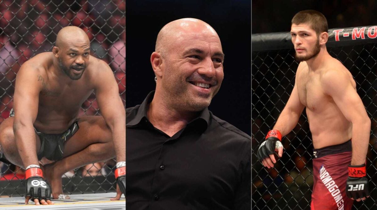 Joe Rogan believes Khabib Nurmagomedov is over Jon Jones in the GOAT debate