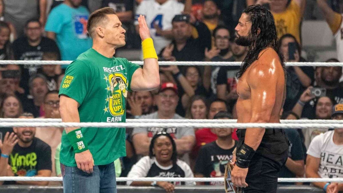 John Cena Roman Reigns