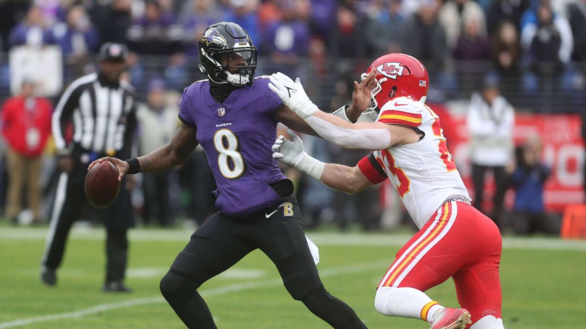 Josh Allen praises Ravens QB Lamar Jackson for being an inspiration to a lot of people before they play against each other on Sunday Night Football