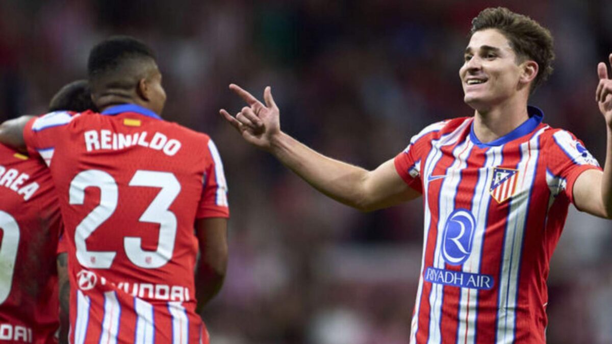 Julian Alvarez Atletico Madrid debut goal