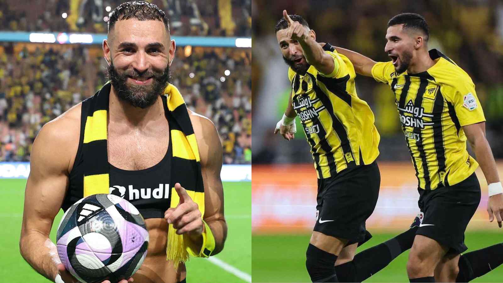 “Still King” – Fans go crazy as Karim Benzema bags STUNNING hat-trick with Al-Ittihad winning 7-1 to go top of Saudi Pro League