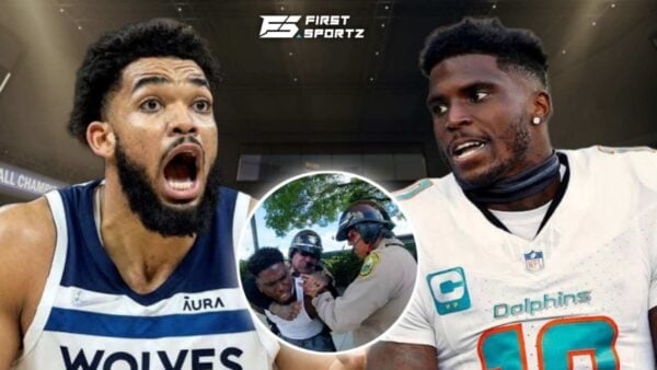 Karl-Anthony Towns responds to Tyreek Hill’s arrest