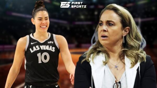 Kelsey Plum and Becky Hammon