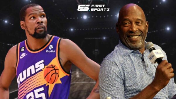 Kevin Durant and James Worthy