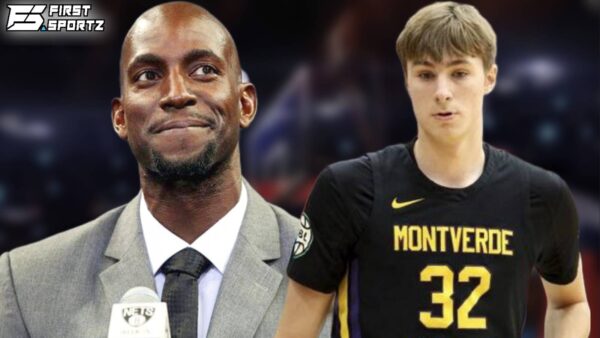 Kevin Garnett and Cooper Flagg