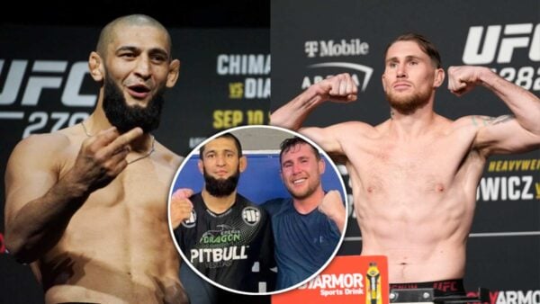 Khamzat Chimaev blames Darren Till for messing up his eating habits