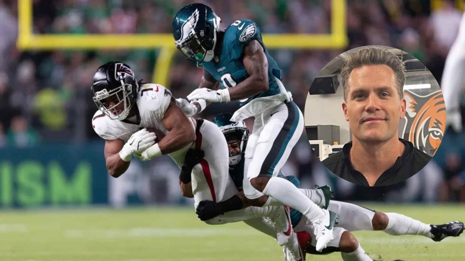 ‘Blunt’ Kyle Brandt calls out ESPN’s bias during Eagles-Falcons MNF coverage