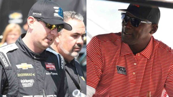 Kyle Busch and Michael Jordan