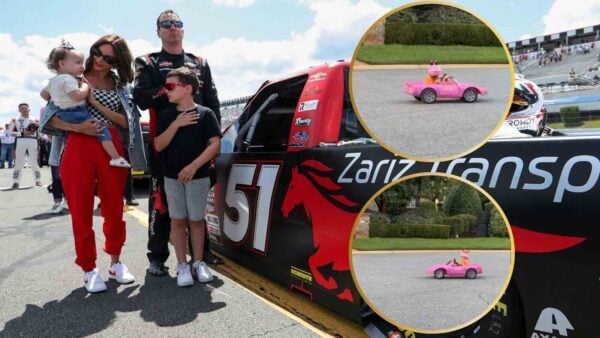 Kyle Busch and family