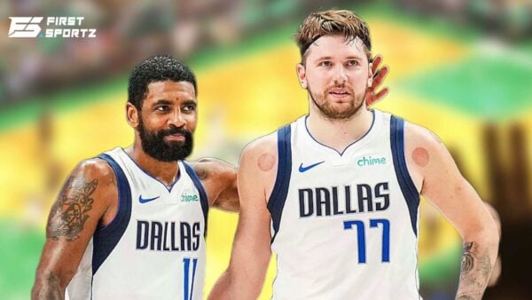 Kyrie Irving and Luka Doncic