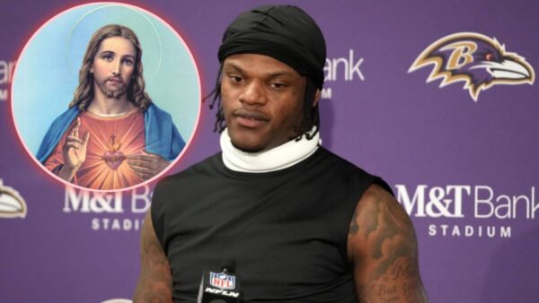 Lamar Jackson using Jesus reference on dealing with hate and criticism