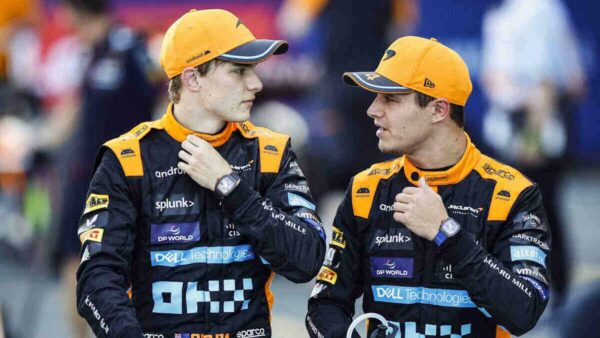 Oscar Piastri [L], Lando Norris [R] (image via IMAGO)