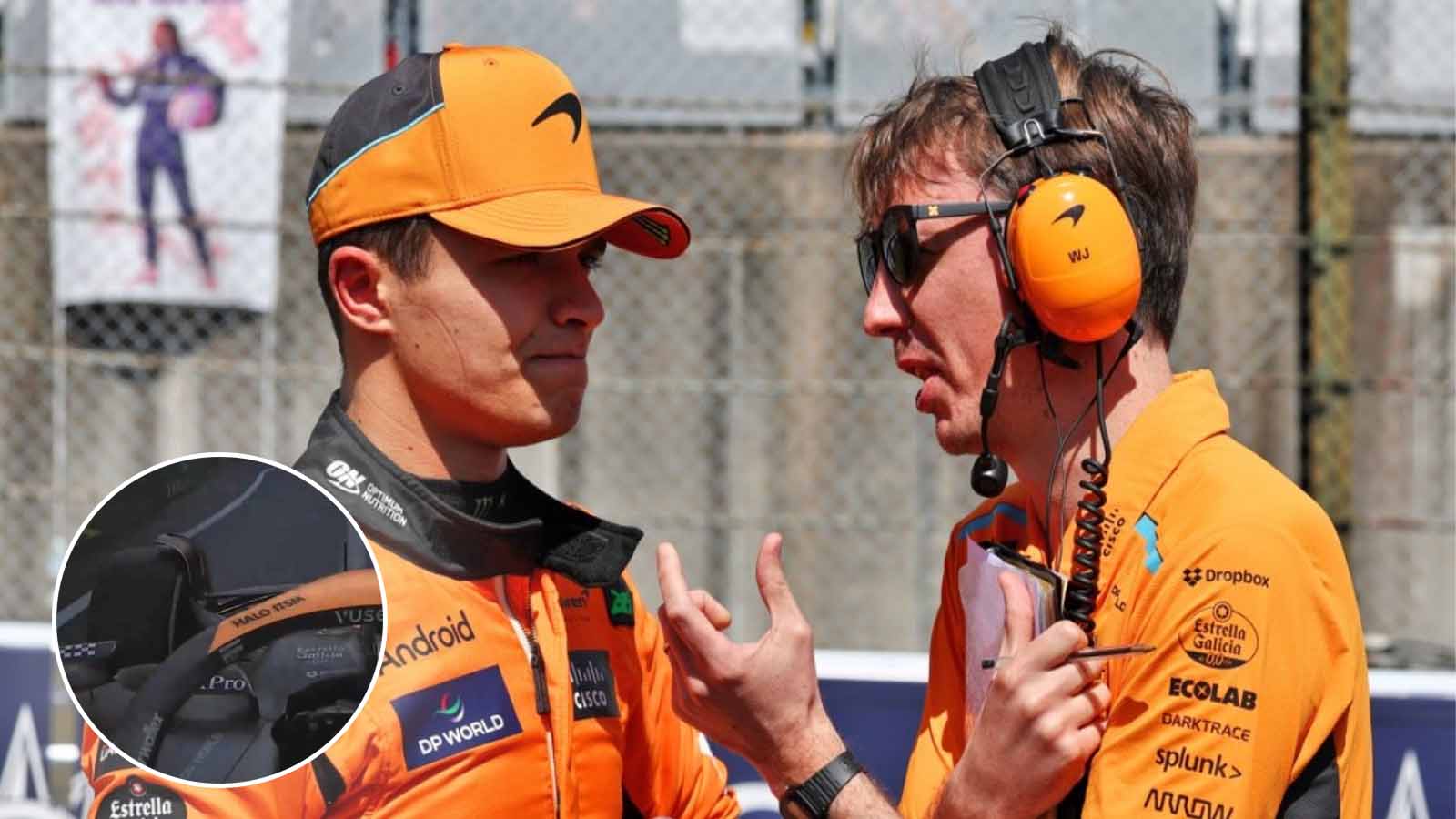 (Video) Lando Norris’ engineer gives an emotional tribute to his late father after McLaren topple Red Bull for the championship lead