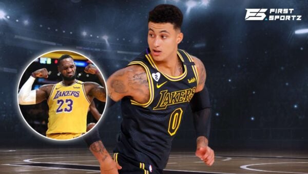 LeBron James and Kyle Kuzma