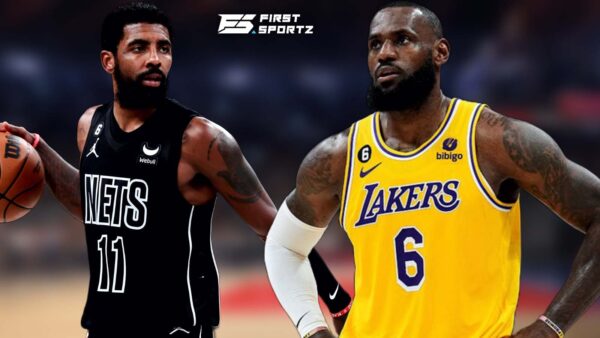 LeBron James and Kyrie Irving