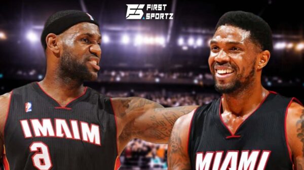 LeBron James and Udonis Haslem